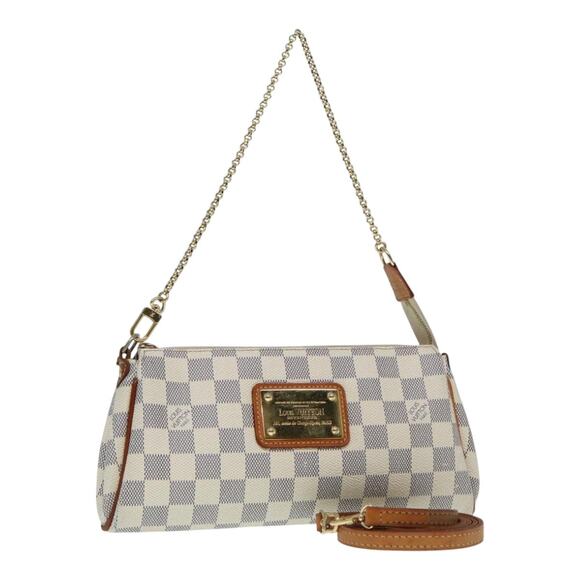 LOUIS VUITTON Damier Azur Eva Shoulder Bag N55214 - Picture 1 of 16